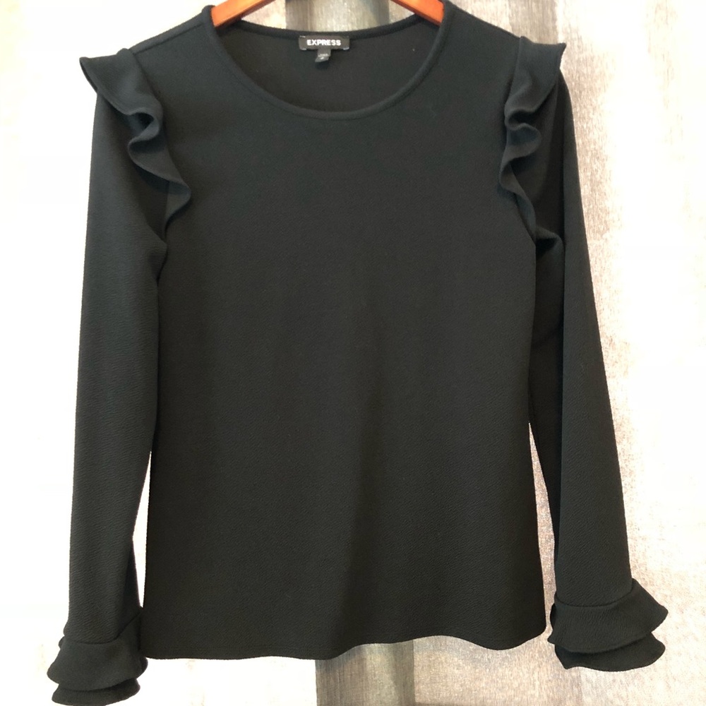 Express ruffle top